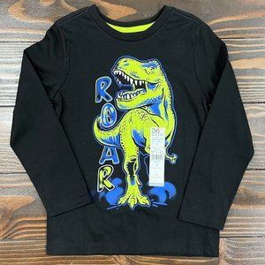 5/$20 NEW 7 Boys Dinosaur Roar Shirt